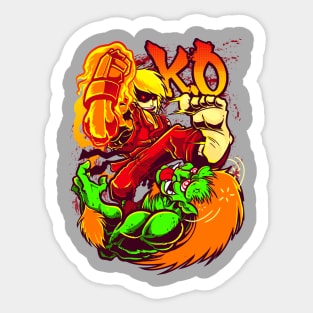 Street Fighter Sticker